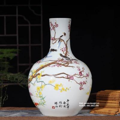 BÌNH TÍCH CHIM HOA CAO CẤP